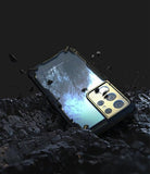 Husa Antisoc, Fusion X Ringke, Samsung Galaxy S21 Ultra 5G, Negru