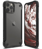 Husa Antisoc Ringke Fusion X2, iPhone 12 Pro/iPhone 12, Negru