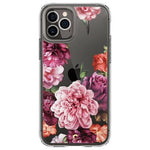 Husa Antisoc, Spigen, iPhone 12/12 Pro, Transparent cu Trandafiri