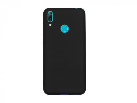 Husa Silicon, Huawei Y7 2019, Negru