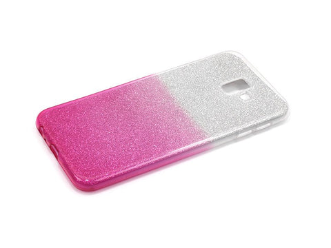 Husa Silicon, Shining, Samsung Galaxy A02S, Argintiu-Roz