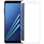 Folie sticla Samsung Galaxy A8 PLUS 2018 5D Forever, Alb