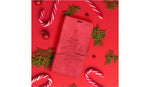 Husa Forcell Mezzo, Samsung Galaxy S20 FE / S20 FE 5G, tip carte, model de Craciun, rosu