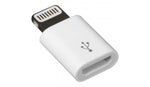 Adaptor Forever Micro USB la Lightning MD820ZM, Alb