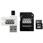 Card de Memorie cu Adaptor + Adaptor Masina, Goodram, 16GB