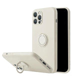 Husa Silicon, Inel Magnetic, Samsung Galaxy S21, Gri