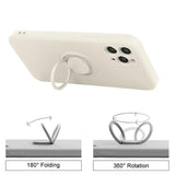 Husa Silicon, Inel Magnetic, Samsung Galaxy S21, Gri