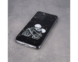 Husa silicon Romantic Skeletons 1, Samsung Galaxy S22 Plus