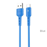 Cablu, Hoco, USB Type-C, Albastru
