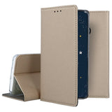 Husa Tip Carte, Huawei P30 Lite, Auriu