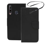 Husa Tip Carte, Huawei P40 Lite E, Negru