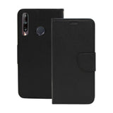 Husa Tip Carte, Huawei P40 Lite E, Negru