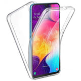 Husa din Silicon 360, Samsung Galaxy A12, Transparent