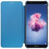Husa Tip Carte, Huawei Originala, P Smart, Albastru