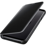 Husa Tip Carte Clear View, Originala, Samsung Galaxy S9, Negru
