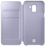 Husa Tip Carte Originala, Samsung Galaxy J6, Mov