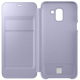 Husa Tip Carte Originala, Samsung Galaxy J6, Mov