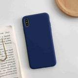 Husa  iPhone XS Max Matt Bluemarin
