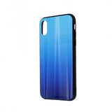 Husa Aurora Glass, Samsung Galaxy A21S, Albastru