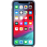 Husa Originala, Silicon, iPhone XS Max, Mov Pastel