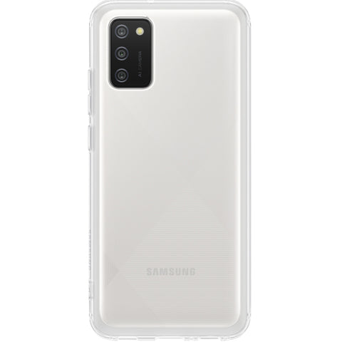 Husa Silicon Originala, Samsung Galaxy A02S, Transparent