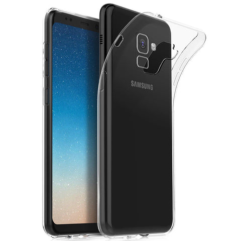 Husa Silicon, Samsung Galaxy A8+, Transparent