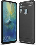 Husa Carbon, Huawei P Smart 2019, Negru
