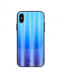Husa iPhone 6/6S Plus   Aurora Glass Albastru