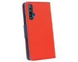 Husa Tip Carte, Huawei Nova 5T, Rosu