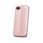 Husa Flip Carte Smart DIVA Huawei P40 Lite, Rose Gold