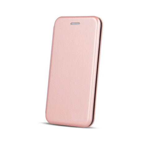 Husa Flip Carte Smart DIVA Huawei P40 Lite, Rose Gold