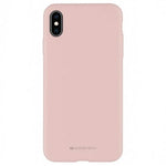 Husa Silicon, Mercury, iPhone XS/ XS Max, Roz