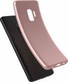 Husa Silicon, Qult, Huawei P20 Lite, Roz-Auriu