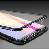 Husa iPhone 6  Plus Magnetic FullGlass Negru