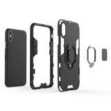 Husa Defender, cu Magnet, iPhone XR, Negru