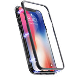 Husa iPhone 6  Plus Magnetic FullGlass Negru