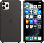 Husa Silicon, Orginala Apple, iPhone 11 Pro Max, Negru