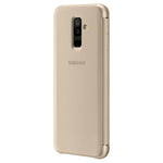 Husa Tip Carte, Samsung Galaxy A6+ 2018, Originala, Auriu