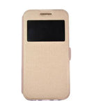 Husa Tip Carte, Magnet Lateral, Huawei P Smart 2021, Auriu