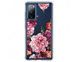 Husa Antisoc Spigen, Samsung Galaxy S20 FE, Transparent cu Floral