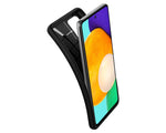 Husa Antisoc Spigen, Samsung Galaxy A72, Negru