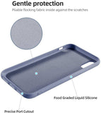 Husa Silicon, Ring Magentic, Samsung Galaxy A20E, Gri
