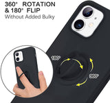 Husa Silicon, Ring Magnetic, Samsung Galaxy Note 20, Negru