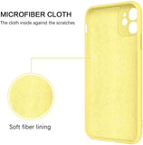 Husa Silicon, Ring Magentic, iPhone 11, Galben