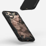 Husa Antisoc, Fusion X Ringke, iPhone 11 Pro Max, Negru- Camo Print