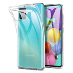 Husa Silicon Slim 1.0mm, Samsung Galaxy A51, Transparent