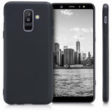 Husa Silicon, Samsung Galaxy A6 Plus 2018, Negru Matt