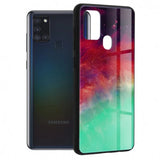 Husa, Techsuit, Samsung Galaxy A21S, Fiery Ocean