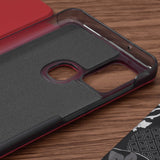 Husa Tip Carte,Techsuit, Samsung Galaxy, A21S, Rosu