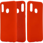 Husa Silicon, Samsung Galaxy A40, Rosu